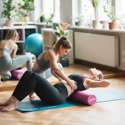 Kobiety ćwiczą podczas treningu medycznego. Ciałodbanie oferuje treningi medyczne dla kobiet.